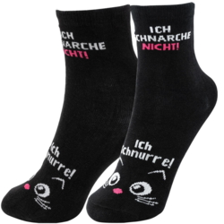 Zaubersocken Ich schnarche nicht - Ich schnurre