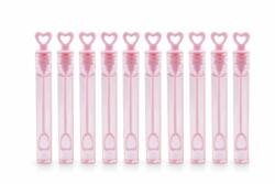 10 Stück Seifenblasen Herz Rosa