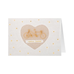 Hochzeitskarte together forever