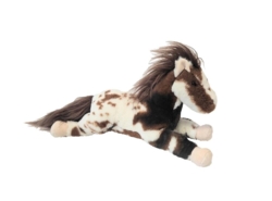 Peluche cheval couché 40cm