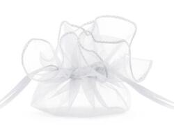 Sac organza blanc 25cm