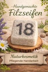 Savon Feutre Fait Main Numéro 18 Gris