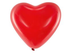 Ballon coeur rouge 40cm 6 pièces