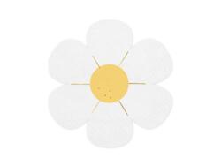 Serviettes en papier marguerites