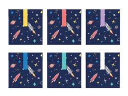 Cosmos de sacs en papier