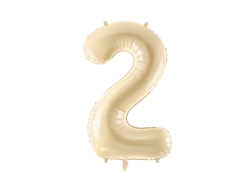 Ballon numéro 2 Beige