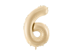 Ballon numéro 6 Beige