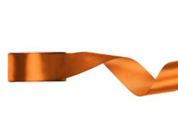 Satinband 25mm Rostrote Farbe
