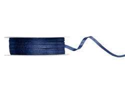 Satinband 3mm Navyblau