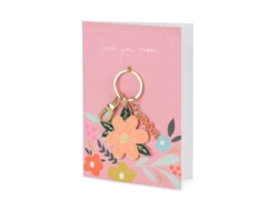 Carte Badge Coeur Maman