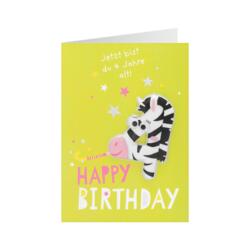 XK Jetzt bist du 4 Jahre alt Happy Birthday     