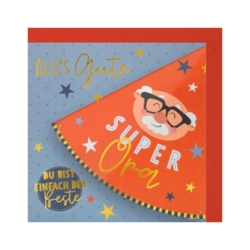 Geburtstagskarte  Alles Gute  Superopa  Du bist einfach der Beste      