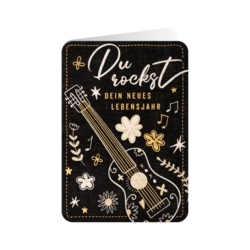 Geburtstagskarte  Du rockst dein neues Lebensjahr     