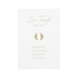 Taufekarte Besonder schön Zur Taufe Möge Gott dir schutzen