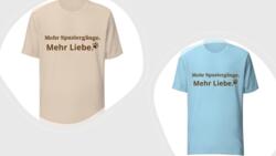 T-Shirt Mehr Spaziergänge Mehr Liebe