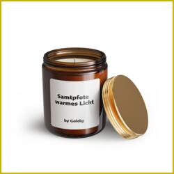 Duftkerze Samtpfote - warmes Licht