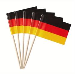 Deutsche Flaggen-Picker 100 Stück
