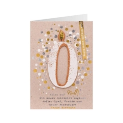 Geburtstagskarte zum runden Geburtstag