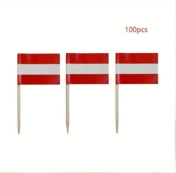 Österreich-Flaggen 100 Stück