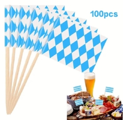 Oktoberfest / Bayern Party Picker 100 Stück