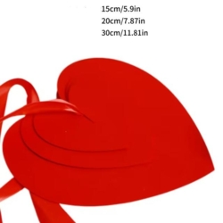 Filz-Herzen Girlande 3 Grössen