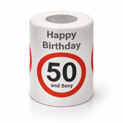 Toilettenpapier 50 and Sexy