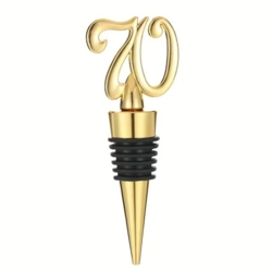 Rotweinverschluss Zahl 70