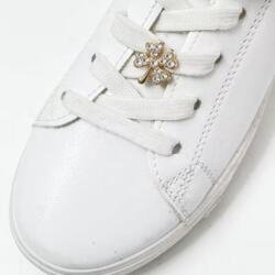 Vierblatt-Klee Schuhclips mit Strass