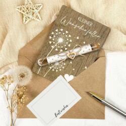 Coffrets cadeaux en papier kraft avec étiquettes