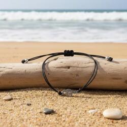 Bracelet à breloques La vie est meilleure avec un chat