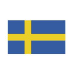 Bügelbild Schweden Flagge