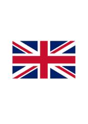 Bügelbild Grossbritannien Flagge