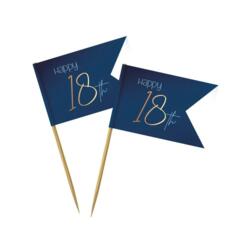 Partypicker Happy 18 Blau