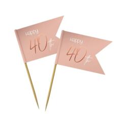 Partypicker Happy 40 Lachs