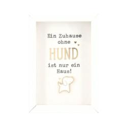 Kleines Hundebild Ein Zuhause ohne Hund ist nur ein Haus