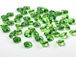Décoration scatter diamant vert printemps