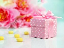 Geschenk Box Pink