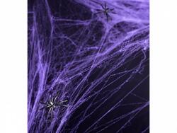 Toile d&#39;araignée Halloween violet