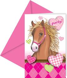 Cartes d'invitation d'anniversaire rêve de cheval