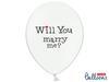 Ballons de mariage Will you marry me - 6 pièces