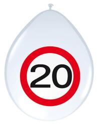 Ballon 20 Jahre Traffic Sign